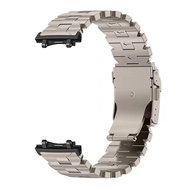 Titanium สายนาฬิกาสำหรับนาฬิกา Amazfit T-REX 3 สาย Smart Watch Strap Luxury สายนาฬิกาข้อมือ สเตนเลสส