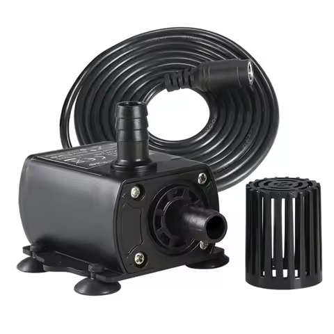 Ultra-Quiet Mini USB Port DC 12V 4.8W 400 L/h 400cm Head Brushless Water Pump For Waterproof Submers