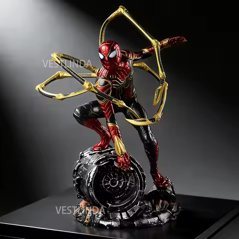 Marvel Spider-Man Model Super Spiderman Combat Form Movable Humanoid Robot Movie Peripheral Toys Col
