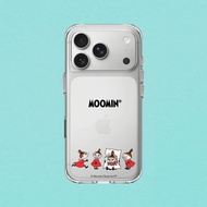 Clear 抗黃化透明防摔手機殼∣姆明Moomin/小美Little My