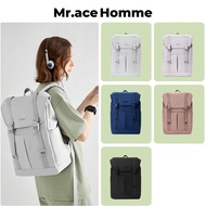 Mrace Korean waterproof backpack woman white 15.6 17 inch laptop bag travel bagpack man schoolbag