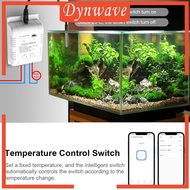 [Dynwave] Temperature Switch, Thermostat Socket, Smart Heating And Cooling Socket, Thermostat with Timer Switch,