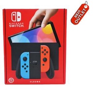 任天堂 - [香港行貨] Switch OLED 主機 任天堂 Nintendo 遊戲主機 紅藍色 香港行貨