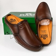 Gats Men's Formal Leather Slip-On Shoes NB 0002 Original - Brown