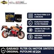 Putoline HF204 Motorcycle Oil Filter for Honda CBR600 | Original Guarantee