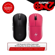 ATK Dragonfly A9 Plus Lightweight 8K Polling Rate Tri-Mode Wireless Mouse