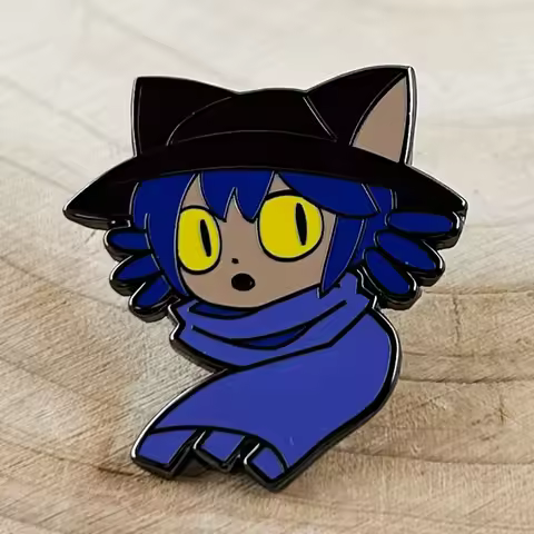 OneShot Niko Enamel Pin Pixel RPG Peripheral Badge Puzzle Adventure Game Character Lapel Pin Gamer G