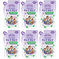 (BUNDLE OF 6) KIREI KIREI ANTI-BACTERIAL HAND SOAP REFILL - LAVENDER 200ML - BEAUTY LANGUAGE