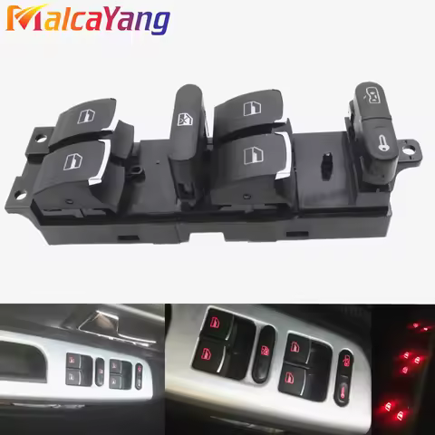 For Volkswagen VW MK4 Bora Seat Skoda Octavia MK1 Fabia Toledo Superb Window Panel Master Control Sw