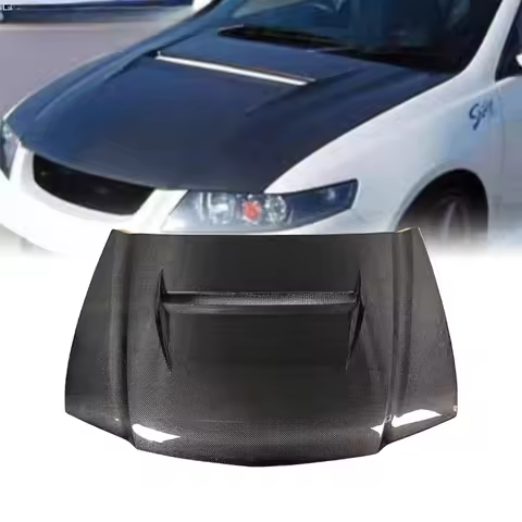 2003-2007 for Honda Accord Euro R CL7 Type-S CL9 Performance Vented Bonnet Lightweight Carbon Fiber 