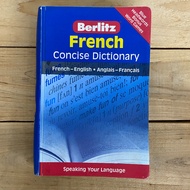 Berlitz French Concise Dictionary (French-English) (Preloved)