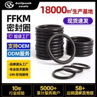 Rubber/ffkm High Temperature Resistant Wire Diameter6.99mm Perfluorinated Ether O Ring[ffpm Seal Rin