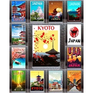 Souvenir Acrylic Fridge Magnet Japan A1 2x3"