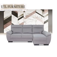 UTL N5013 Trend L shape Sofa [Can choose Casa Leather or Water Resistance Fabric] [Free delivery in West Malaysia]