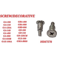 Genuine  SCREW / DECORATIVE for GA-100 / GA-110 / GA-400 / GA-800 Replacement Parts - (10347578)