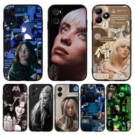 【O-13】Popularity singer Billie Eilish for OPPO R9 F1 Plus R9S Reno 2 2Z 2F 3 4  Pro 5 5F Lite 5K TPU
