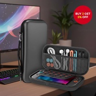 EVA Shockproof Carrying Case for Nintendo Switch 2, Travel Protective Bag for Game Console and Contr