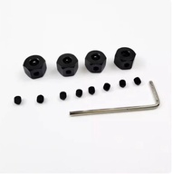 【Clearance】 13PCS 5mm to 12mm Metal Combiner Wheel Hub Hex Adapter for WPL D12 C14 C24 B14 D90 D91 R