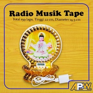 Music Radio Tape Player Kuan Yin 3D (159 Songs) Sound Mantra Prayer Prayer Buddhist/