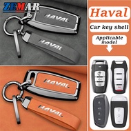 Haval Car Key Shell Key Case Zinc Alloy Key Cover Smart Key Case Protector Key Buckle Accessories fo