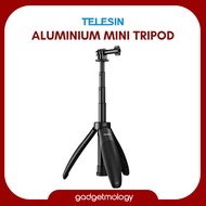 TELESIN Aluminum Mini Tripod Selfie Stick Gopro Dji Action Phone Camera Insta360 Original