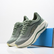 HOKA ONE ONE Bondi 9 Running Shoes Men's and Women's ThickSoled ShockAbsorbing Breathable Green 97Q3