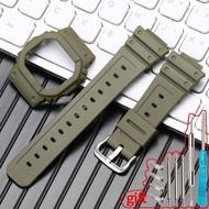 Camo Dây đeo nhựa với trường hợp thích hợp cho Casio Gshock dw5600 dw5025 GWX-5600C nam nữ thể thao