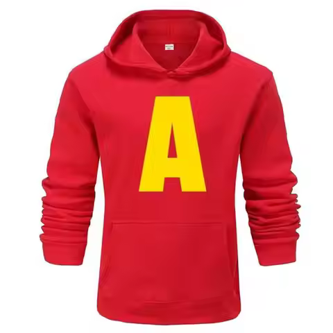 2024 New Fashion Trends Buy Unisexes Casual Sportswear, Hoodie for Men, Alvin Chipmunk Halloween Cos