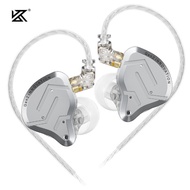 KZ ZSN Pro 2 In Ear Hybrid Drive หูฟังโลหะ HIFI Bass ชุดหูฟังหูฟังกีฬาหูฟังตัดเสียงรบกวน
