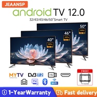 JEAANSP  Smart TV 32 43 Inches Android TV 50 Inch 22 24 Inches Digital TV LED TV DVB-T2/MYTV/Bluetoo