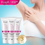 RtopR 3pcs FDA ครีมกำจัดขนรักแร้ ขนแขน ขนขา ขนในที่ลับ ใช้ได้ทั้งผู้ชายและผู้หญิง Suit  ส่วนผสมจากพื