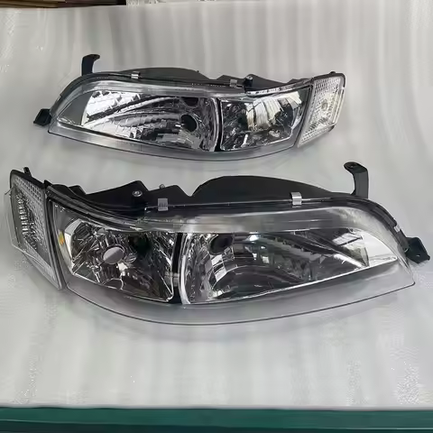 Car Headlight Crystal Headlights For Toyota Mark Gx90 1992 1993 1994 1995 1996 Set of Headlight Corn