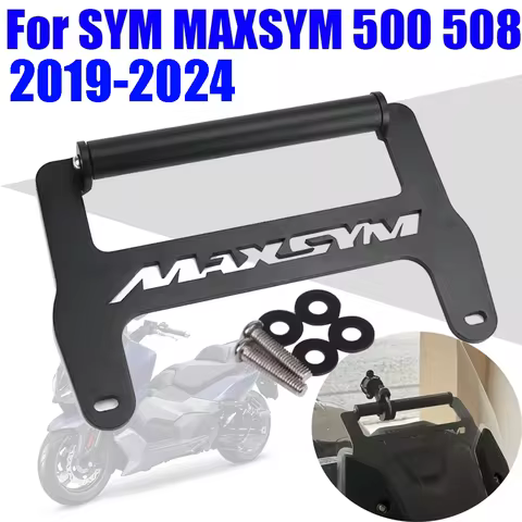 Mobile Phone Holder Stand Support GPS Navigation Bracket For SYM MAXSYM TL 500 508 TL500 TL508 2019 