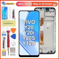 [Original] LCD VIVO Y20/Y20i/Y20S/Y12S/Y12A/Y15A/Y15S Original display touch screen digitizer with f