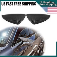 LH&RH Real Carbon Fiber Mirror Cover Shell For Lexus IS300 ES350 IS500 2021-2023