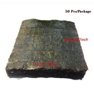 Nori Sushi Seaweed 50-100Pcs Dried Laver Seaweed Nori สำหรับ S วัสดุอื่นๆ ไม่ใช่เหล็ก อะไหล่โทรศัพท์