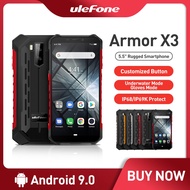 Ulefone Armor X3 Rugged Smartphone IP68/IP69K Android 9.0 5.5" 18:9 2GB 32GB 5000mAh Face Rugged Cel