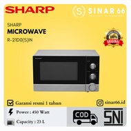 SHARP STRAIGHT MICROWAVE OVEN R-21DO(S)-IN R21DO