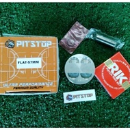 Pitstop Forged Piston Cutting Flat 57mm For Y15ZR & LC135
