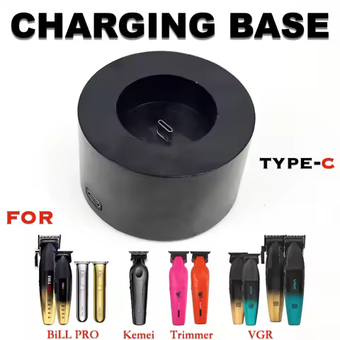 Professional Electric Hair Clipper And Trimmer Charging Base For Multiple Machines Such As KM2299 V0