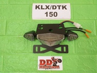 ท้ายสั้น KLX150 DTK150 BF150 D-TRACKER150 #ใส่ไฟเลี้ยวแต่ง #โครงเหล็กหนา 1.2 มม. ไฟท้าย KLX150 DTK15