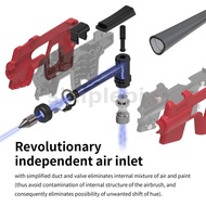 DSPIAE PT-AB Wash-Free Airbrush Lightweight Design Corrosion-Resistant Easy-to-Use Model Paint Tool 