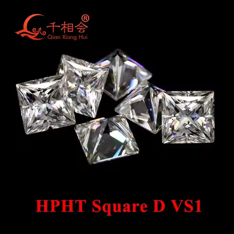 Princess-Cut Melee Lab-Grown Diamonds D Color VS1 Clarity 0.015CT-0.7CT for Versatile Jewelry Design