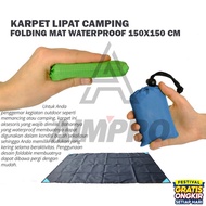 WATERPROOF Foldable Picnic Carpet PORTABLE OUTDOOR CAMPING Carpet Size 150x150 cm
