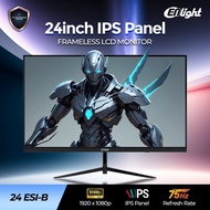 Enlight 24ESI-B Frameless 24 Inch IPS Black LED Monitor