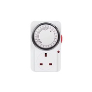 Timer Plug 3Pin Timer Switch Socket 24 Hours 7 Day Programmable Cyclic Malaysia Plug Kitchen Timer O