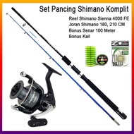 Fishingg 🎣 Promo Set Pancing Shimano Sienna 4000 Joran Shimano