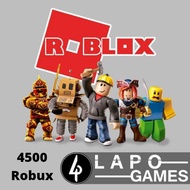 Roblox 4500 Robux Digital Code