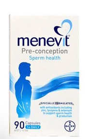 Menevit準爸爸配方補充劑90 粒膠囊