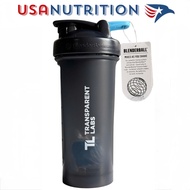Bình lắc nhập khẩu USA "Blender Bottle" 850ml: Transparent Labs